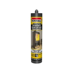 Герметик термостойкий для печей +1500°C Soudal